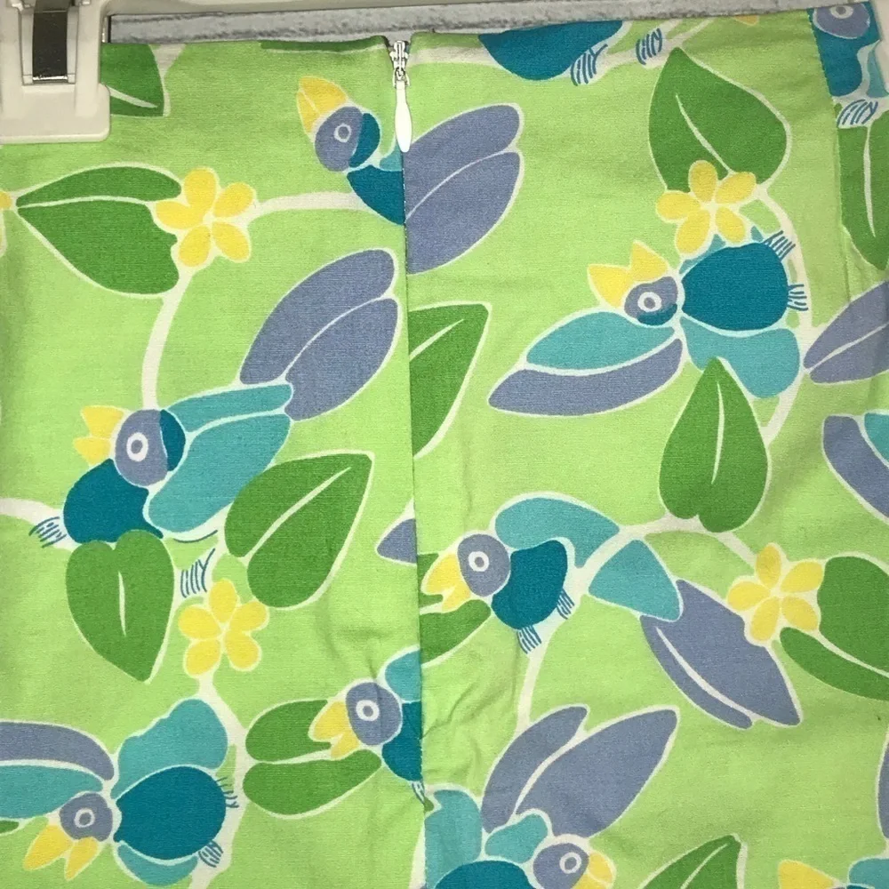 🦄Rare Vintage Lilly Pulitzer Toucan Skirt🦄 - Picture 6 of 8